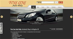 Desktop Screenshot of finelineautobody.us